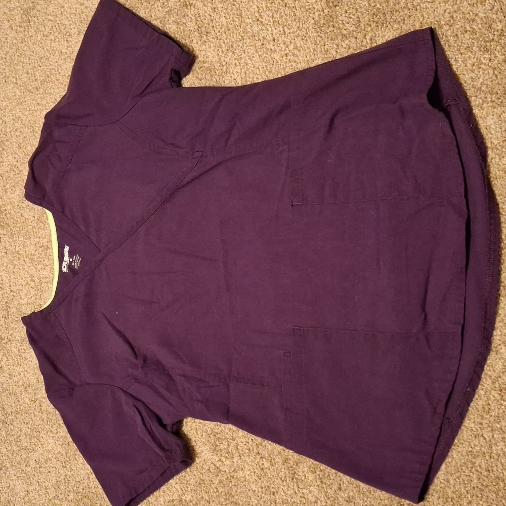 Women's Purple Scrub Top Scrubstar XS